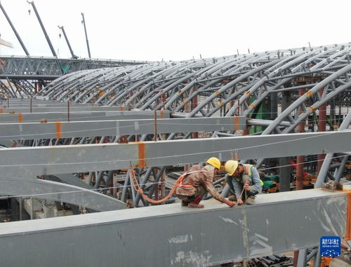 廣州白云火車站全面封頂